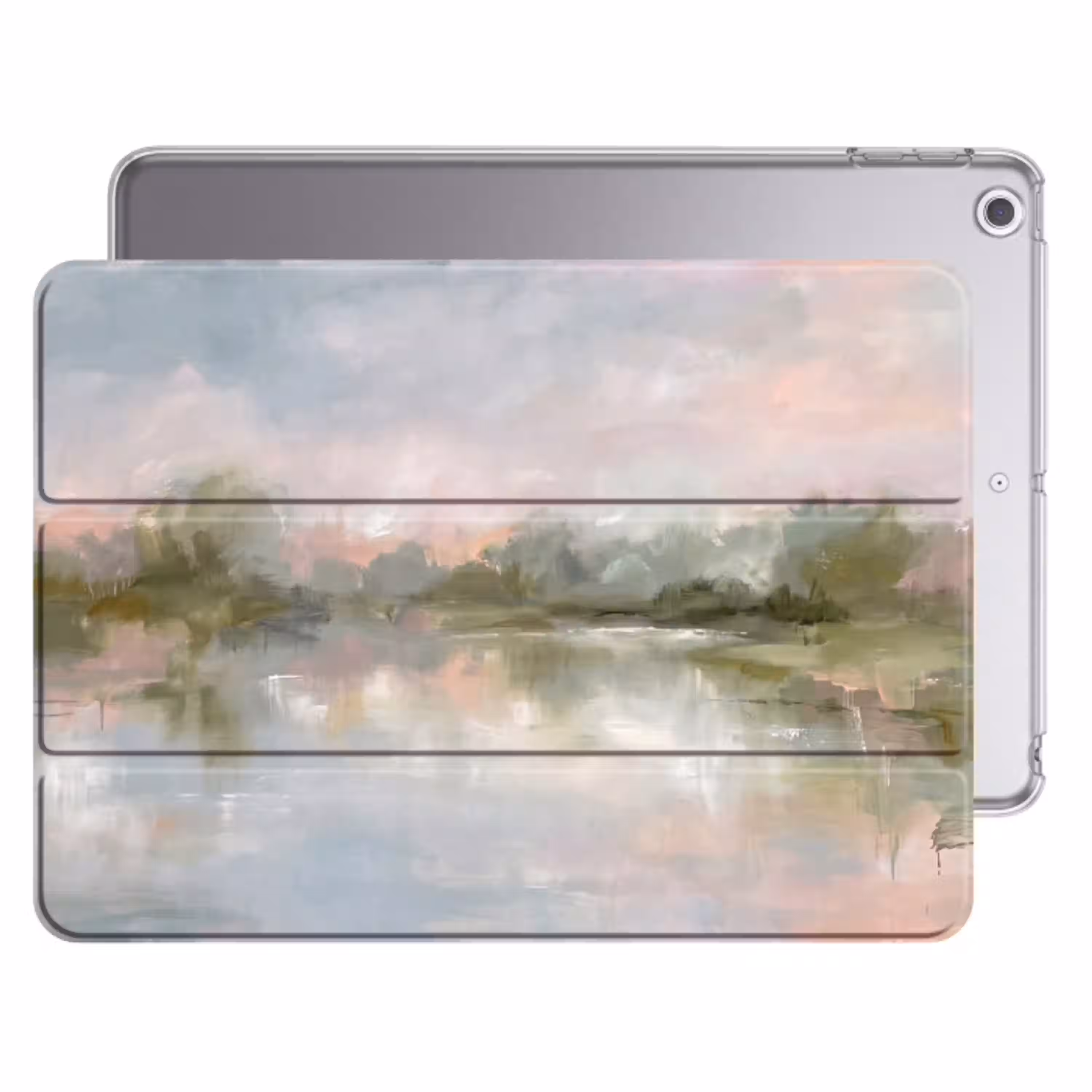 Natuur - Landschap - Abstract - Water - Groen Apple iPad 2017 middel -threedimensional_3d_global