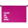 Focus on the good - Roze - Simple Wandkleed katoen klein -zz3d