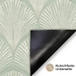 Waaiers - Patroon - Groen Deurmat klein 898 -antislip_DE