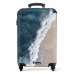 Strand - Zee - Golven NBS - Handbagage koffer - Volwassenen Unisex middel -productfoto_recht