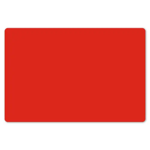 Rood - Kleur - Effen Placemat vinyl groot 368 -zzsfeer1_Kitchenyeah-website