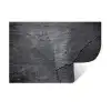 Beton - Zwart - Scheur Muursticker klein -3d