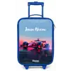 Rode racer Kinderkoffer - Blauw klein -zz3dotto