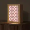 Waaier - Motief - Terra Light Box met kabel (Tafellamp) klein 925 -z3d_website