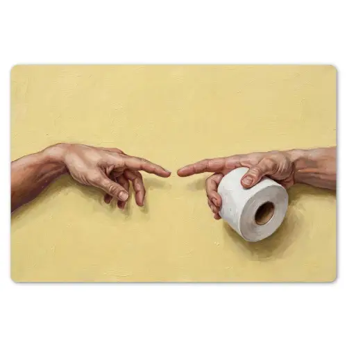Klassiek - Kunst - Humor Placemat vinyl groot -zzsfeer1_Kitchenyeah-website