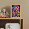 Beer - Verf - Kleurrijk - Knuffeldier Light Box met kabel klein -sfeer2_kind