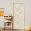 Beige - Reliëfstructuur - Natuursteen deurposter klein 289 -sfeer4