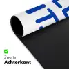 Blauw - Quote - Wit Muismat XXL klein -sfeer2