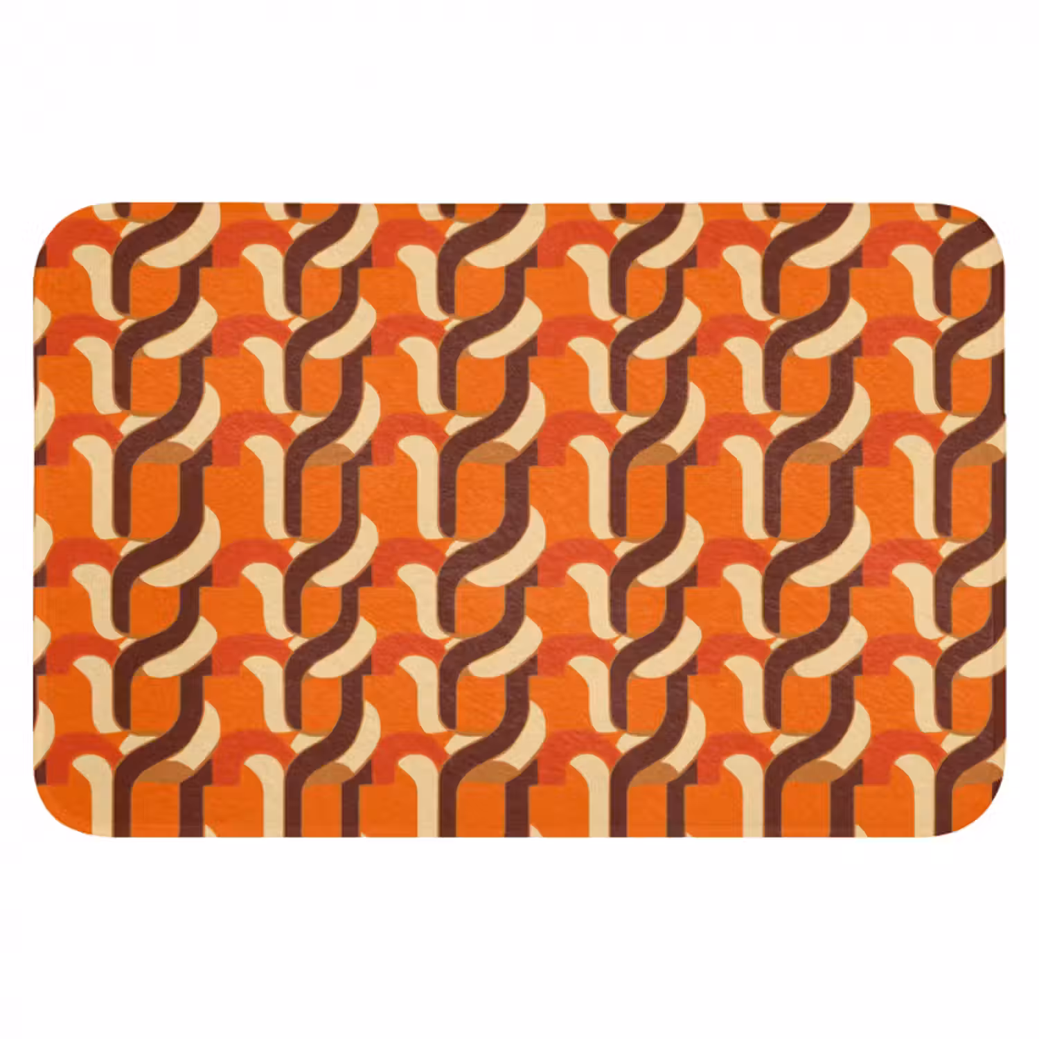 Badematte - Retro - Modern - Farbenfroh