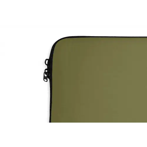 Avocado - Minimalistisch - Illustratie - Groen laptophoes neopreen klein -detail