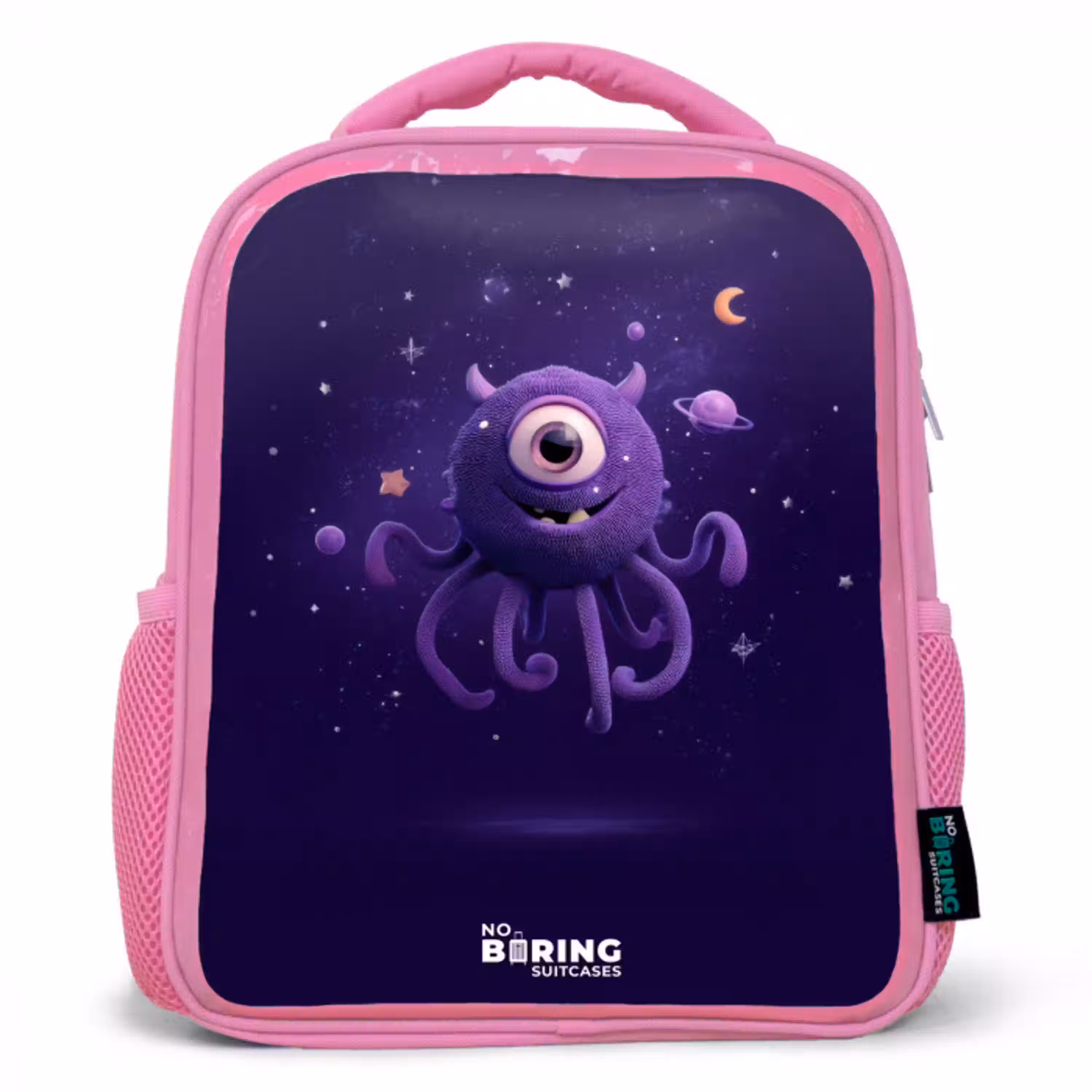 Kosmisch tentakelmonster Kinderrugzak - Roze middel -3d