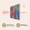 Regenboogkleuren - Man - schilderij PET vilt klein -USP_NL