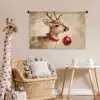 Kerst - Hert - Gewei - Kerstbal - Rendier Wandkleed katoen middel -wsfeer5_kind