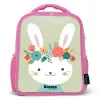 Hippie haas Kinderrugzak - Roze middel -3d