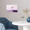 Cocktail - Paars - Minimalistisch - Citroen poster papier klein -sfeer3