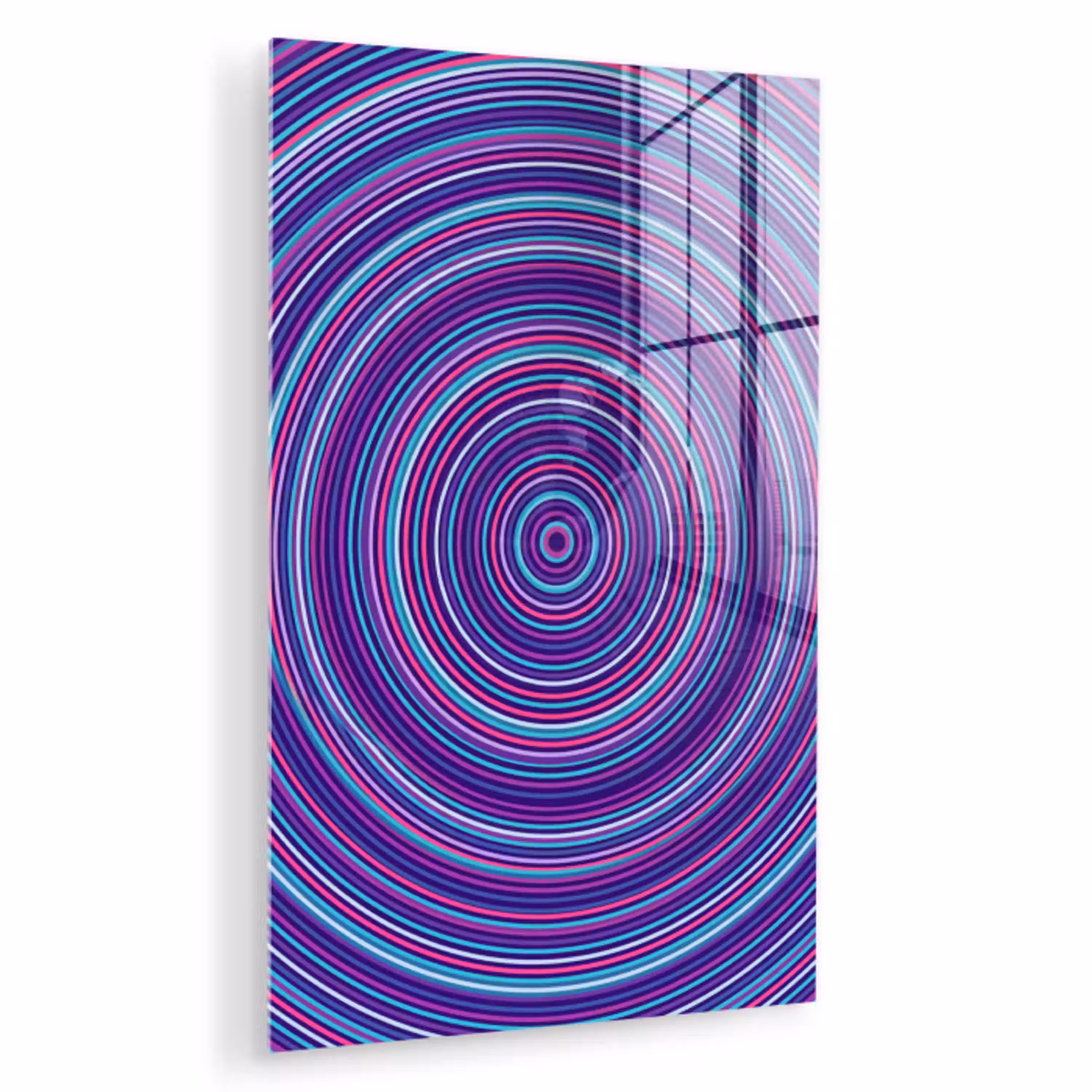 Abstract - Cirkels - Kleurrijk plexiglas 5mm klein -zzzproduct_nieuw