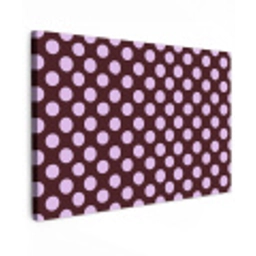 Klassiek - Stippen - Paars canvas 2cm klein 34 -z3d