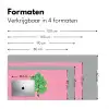 Blad - Groen - Illustratie - Minimalistisch Muismat XXL klein -sfeer5