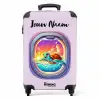 Sunset schildpad NBS - Handbagage koffer - Kinderen Unisex middel -productfoto_recht