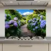 Hortsensia - Pad - Bloemen keuken achterwand spatscherm klein -3d_website
