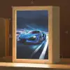 Auto - Blauw - Jongens - Kind Light Box met kabel klein -zzz_3d_website