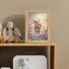 Hamster - Bloemen - Roze - Oranje Light Box met kabel klein -sfeer2_kind