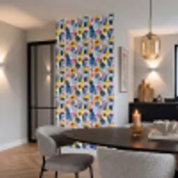 Creatief - Patroon - Kleurrijk Behang Vinyl klein 1060 -sfeer3