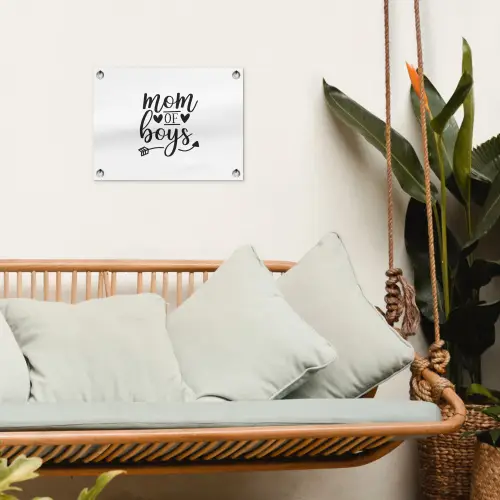 Jongens - Moederdag - Quotes tuinposter los doek klein -sfeer7