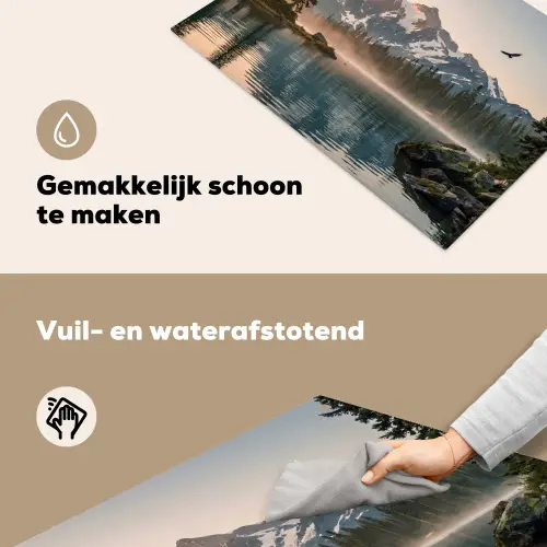 Bergen - Water - Bomen Inductie beschemer met haakjes klein -ky-schoon-nl