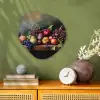 Rustiek - Stilleven - Fruit Wandcirkel Organisch Forex 3mm klein -sfeer2