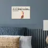 Milkshake - Kers - Rietje poster papier klein -sfeer2