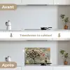 Boom - Graffiti - Banksy Style - Balloon Girl keuken achterwand spatscherm klein -voor_na_FR