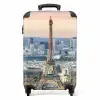 Eiffeltoren - Herfst - Parijs - Avond NBS - Handbagage koffer - Unisex middel -productfoto_recht
