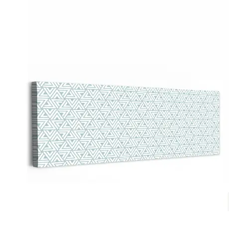 Patroon - Lijn - Design - Groen canvas 2cm klein 828 -z3d