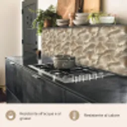 Waaierstructuren - Beige - Vezeltextuur keuken achterwand 2 middel 871 -usp_IT