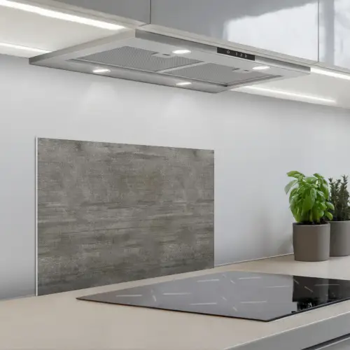 Structuur - Beton - Steen - Patronen keuken achterwand spatscherm klein 900 -3d_schuin