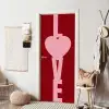 Love - Hart - Rood deurposter klein -sfeer6