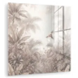 Papagaai - Jungle - Tropisch plexiglas 5mm klein -zzzproduct_nieuw