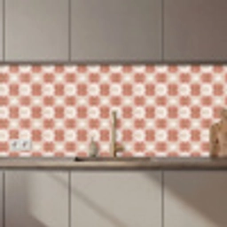 Retro - Klassiek - Roze keuken achterwand 2 middel 871 zz_3dshopping