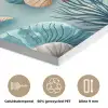 Zeesterren - Schelpen - Illustratie - Zand PET vilt klein -closeup_NL