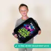 Neon - Graffiti - Voetbal - Kleurrijk Kinderkoffer - Zwart klein -sfeer4_FR