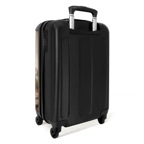 Bertus Bouwbever NBS - Handbagage koffer - Kinderen Unisex middel -achterkant