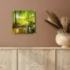 Bos - Landschap - Water - Bomen - Zon - Groen - Natuur plexiglas 5mm klein -sfeer5