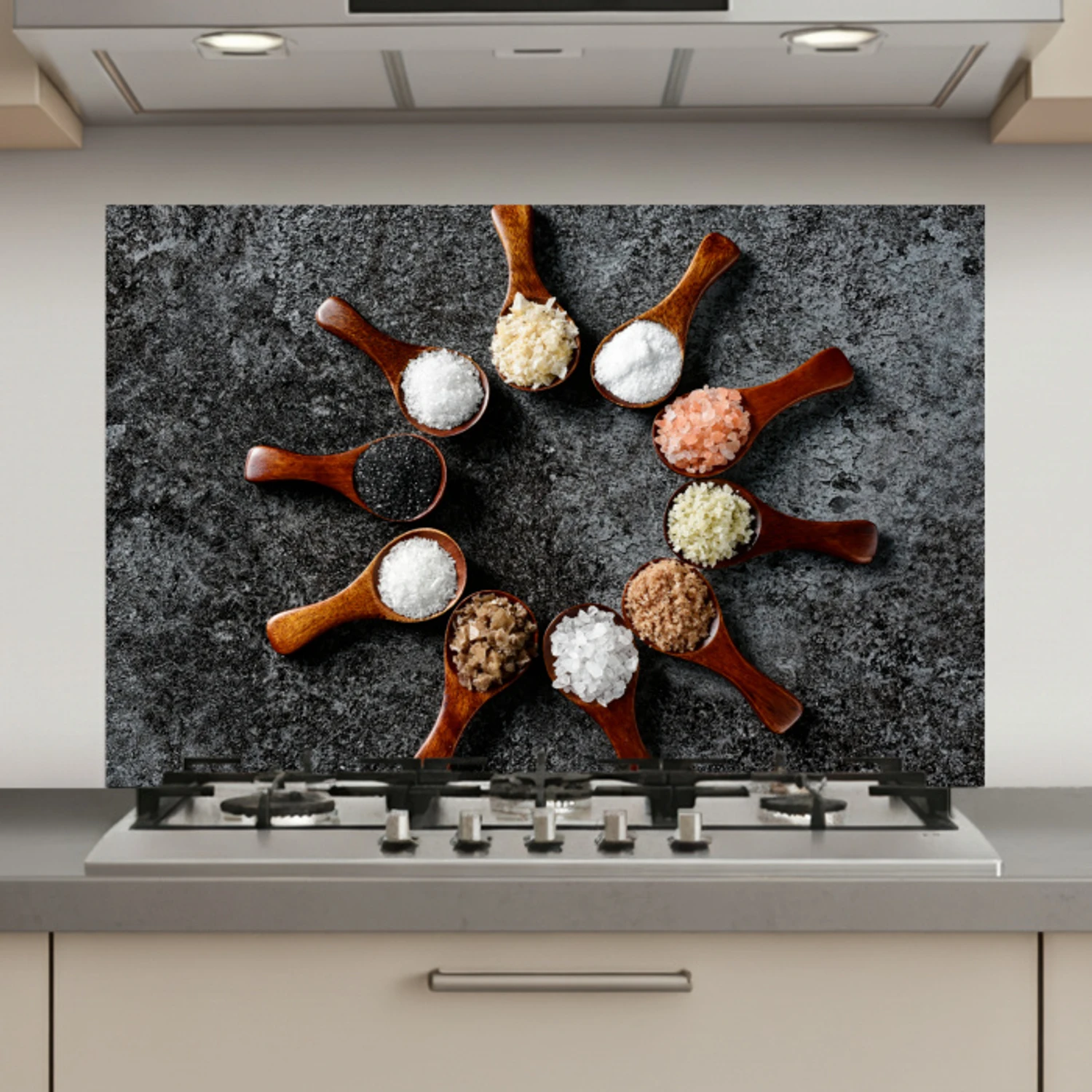 Zoutkristallen Sterrenstelsel keuken achterwand spatscherm klein -3d_website