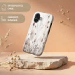 Weidebloemen - Design - Sepia Toughcase MagSafe Apple iPhone 17 klein -USP_RandenV_DE