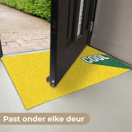 Cool - Geel - Groen Deurmat klein -USP_NL
