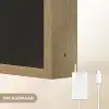 Vrouw - Wijn - Jurk Light Box met batterij (Wandlamp) middel -USP_websiteoplaadbaarNL