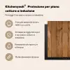 Natuurlijk Eikenhout Inductie beschermer vinyl 3mm middel -zzzsfeer2_ITA
