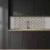 Zand - Schelpenvorm - Grijs keuken achterwand 2 middel 871 -sfeer1