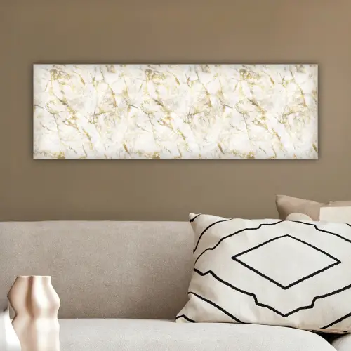 Goud - Licht - Nerf - Marmer canvas 2cm klein 828 -sfeer3